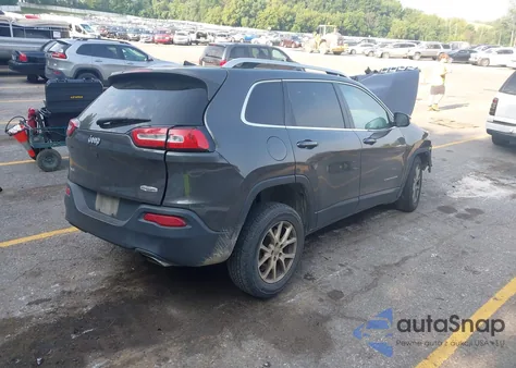 2017 Jeep Cherokee Latitude 4X4 из США, поврежденный, VIN 1C4PJMCS7HW509835
